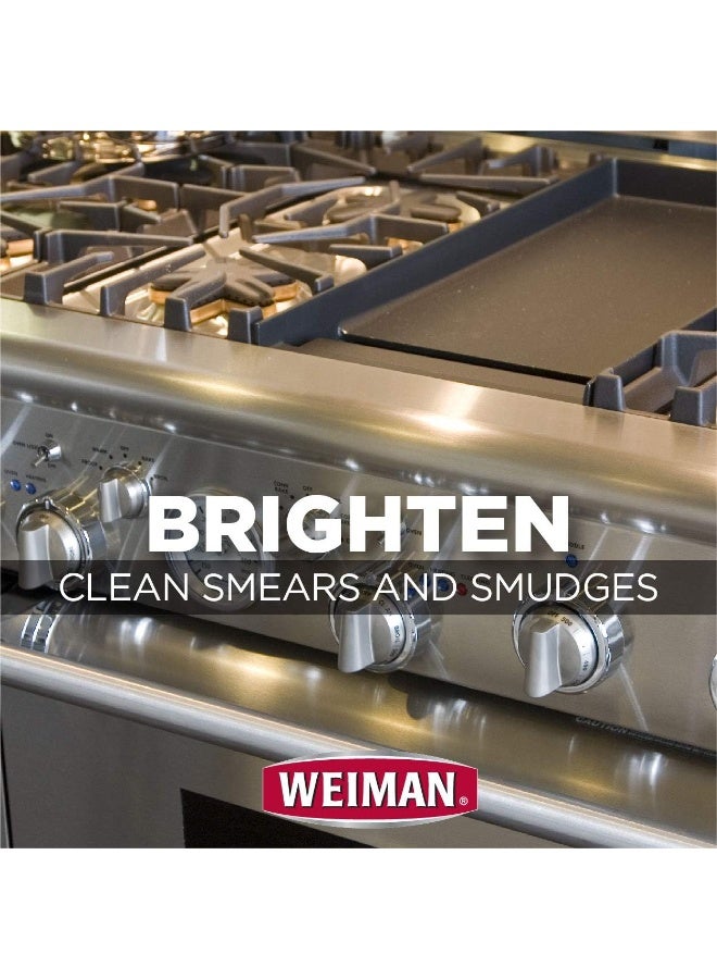 Weiman Stainless Steel Cleaner and Polish Trigger Spray 355ml Fingerprint Resistant Streak Free Shine for Refrigerators Ovens Dishwashers Kitchen Appliances Home Cleaning - Image 3